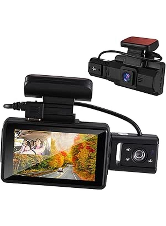JUMPLAWN Dual Lens Car Dash Cam - 1920* /30FPS