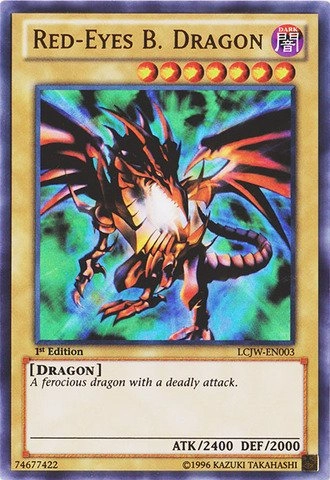 Yu-Gi-Oh! Red-Eyes B. Dragon LCJW-EN003