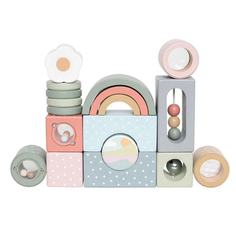 JaBaDaBaDo Interactive Blocks Playset - Sound Rattle Chime