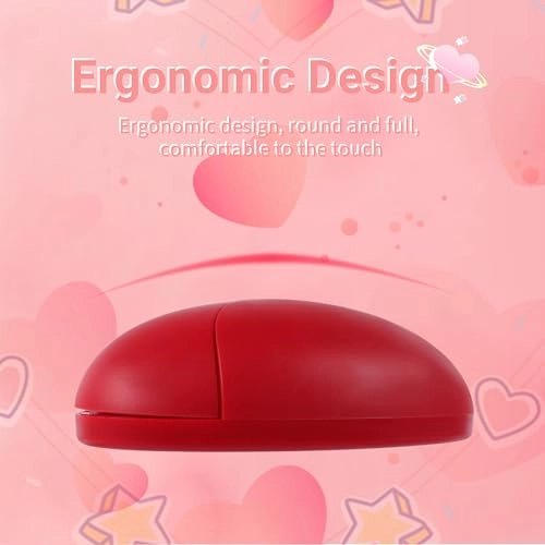 Heart-Shaped Mouse - Bluetooth USB