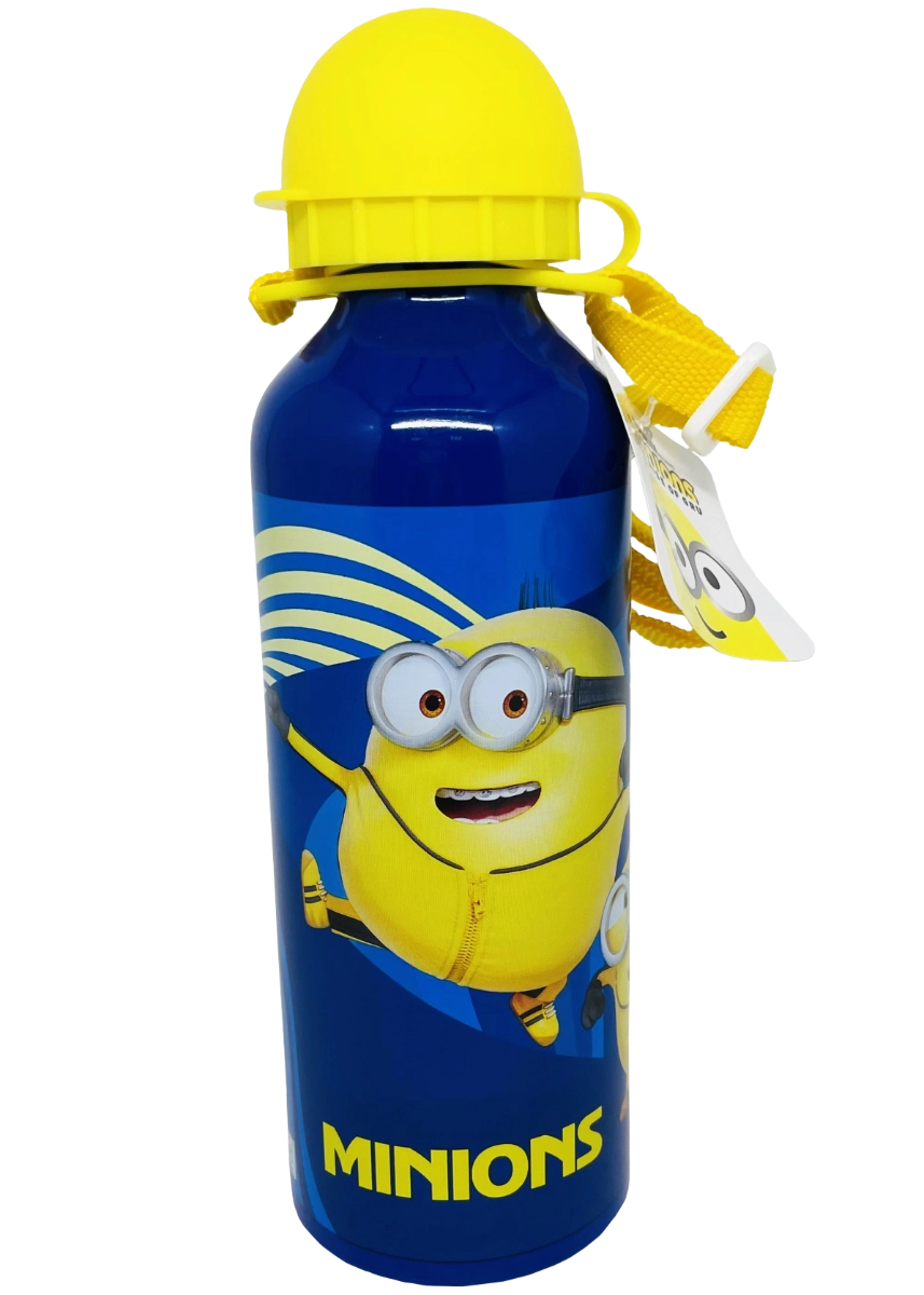 Minions The Rise Of Gru Water Bottle Aluminium 500 ml