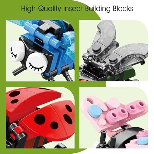 10-in-1 Create 10 Fun Critters - 10 unique critter models large dragonfly 10 pcs