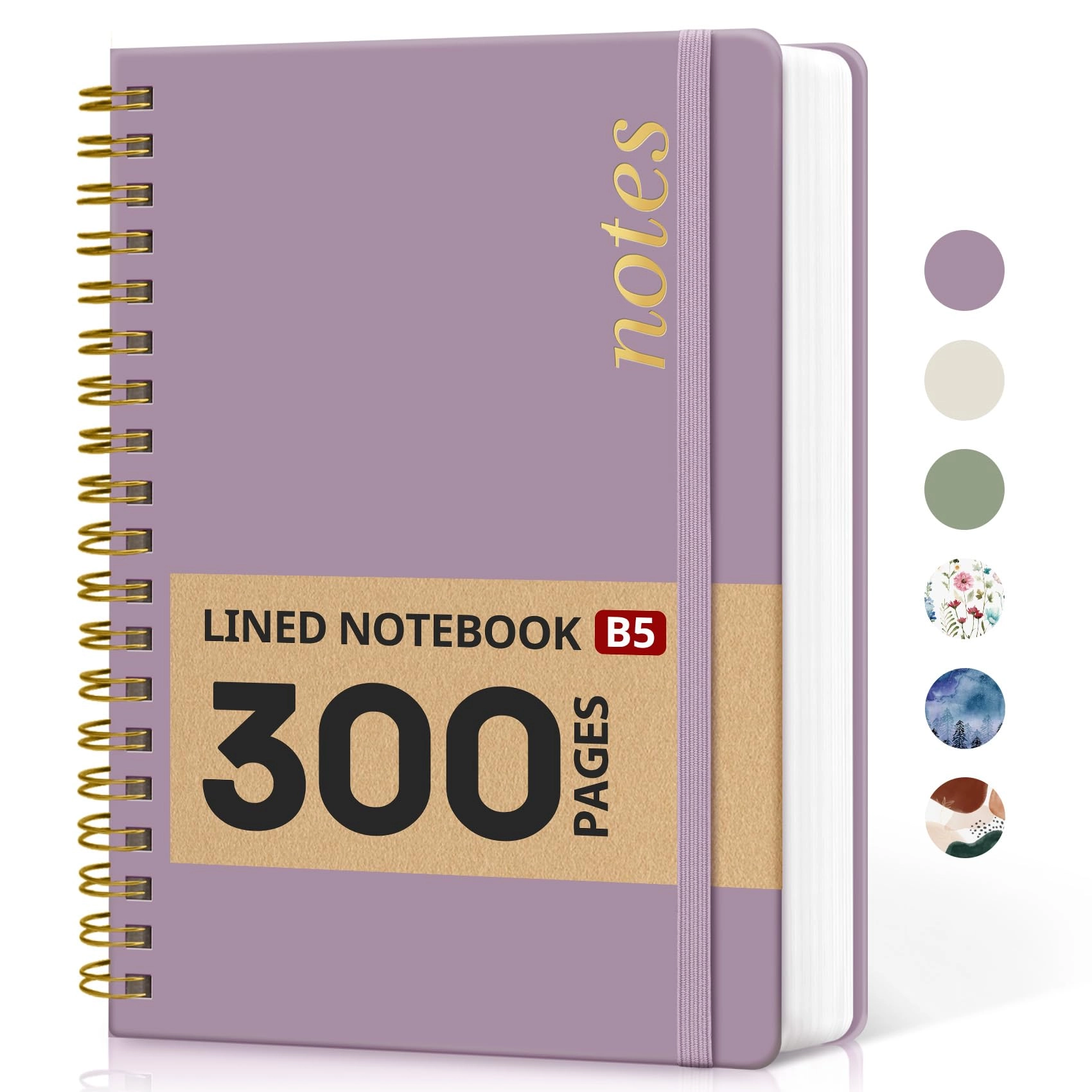 Taja Spiral Notebook B5 Spiral - Lined 300 Pages