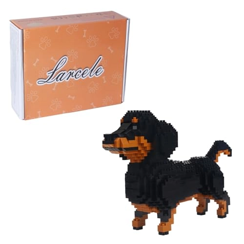 Larcele Micro Building Blocks Animal - Dachshund 836 pcs