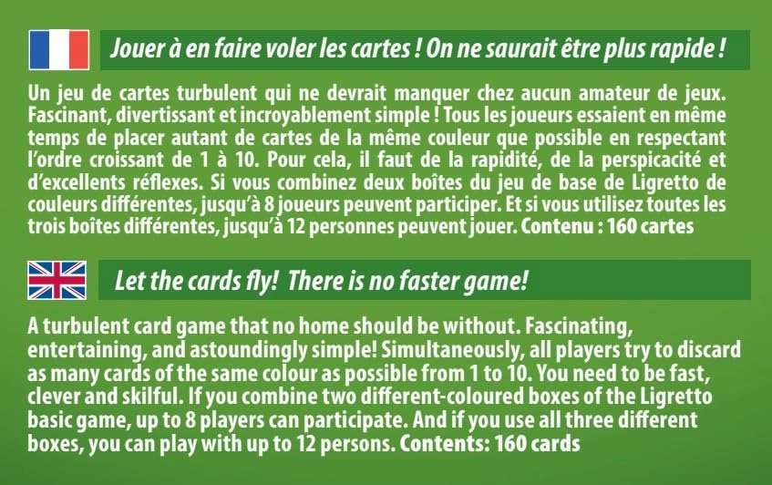 Ligretto - Green Card Game