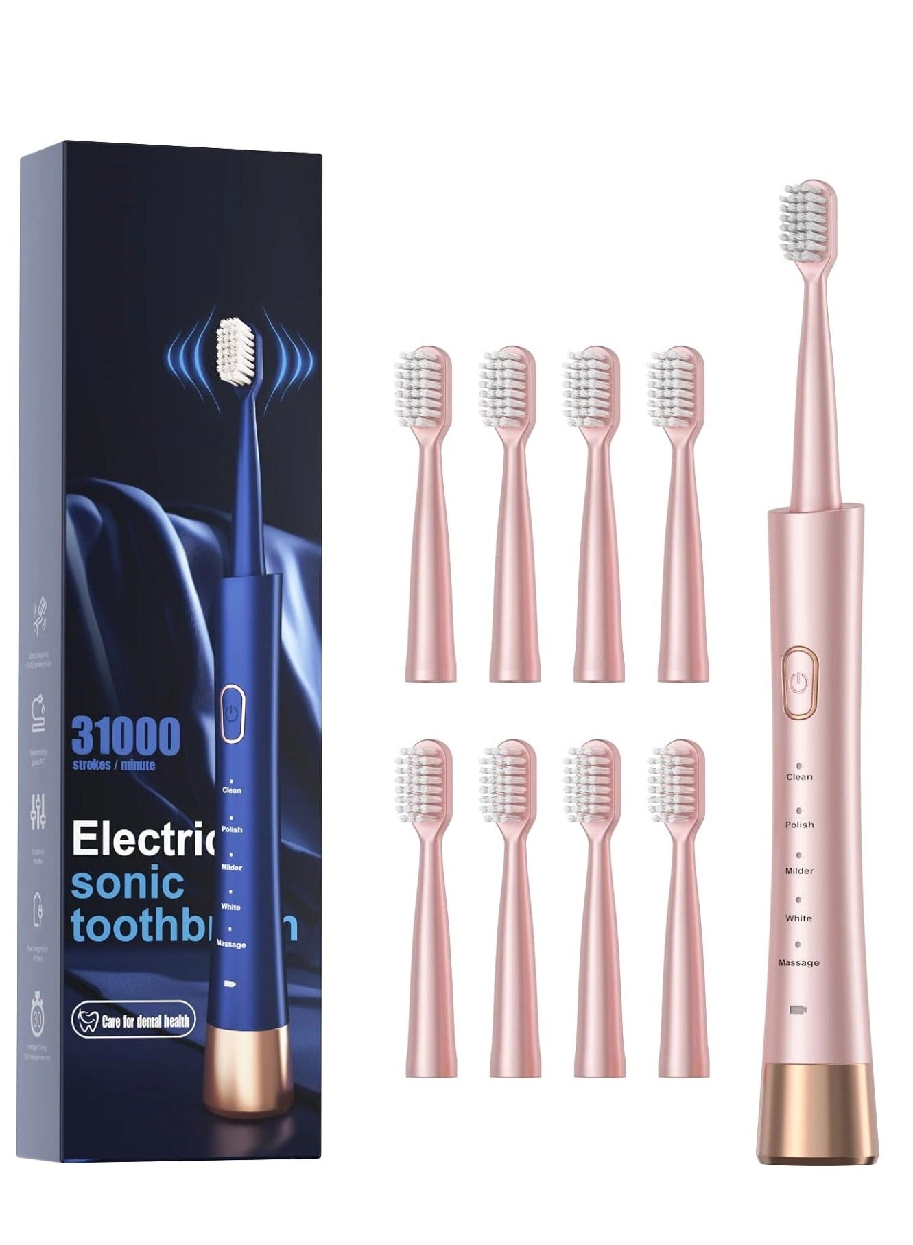 OAZ110 - 8 Brush Heads 2-Hour Fast Charge