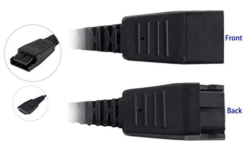 Quick Disconnect Cord for Jabra Headsets - Mute Button