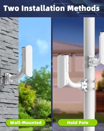 Universal Wireless Bridge Bracket Mount - 4 Pack Starlink