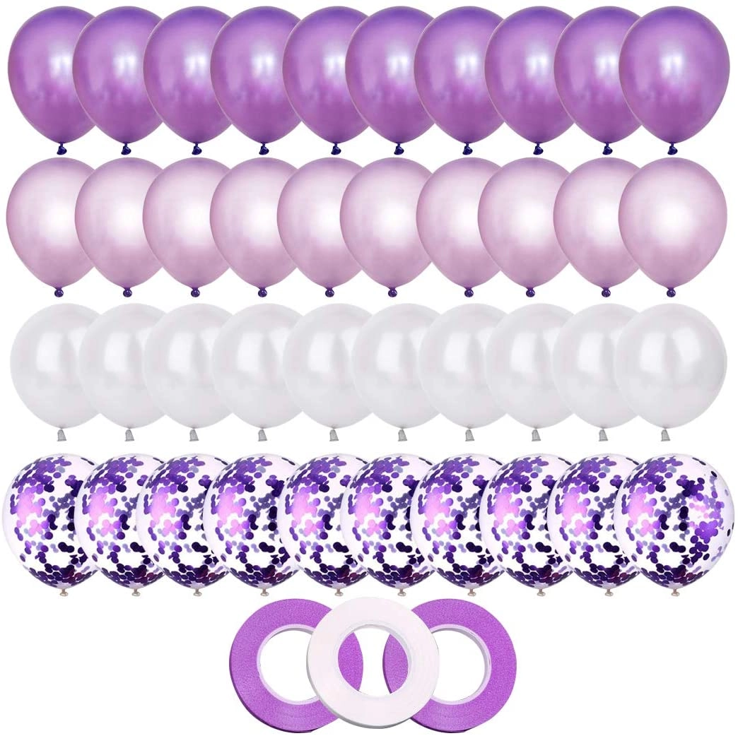 Balloons Set - 40-Pieces Wedding Birthday Party Decoration