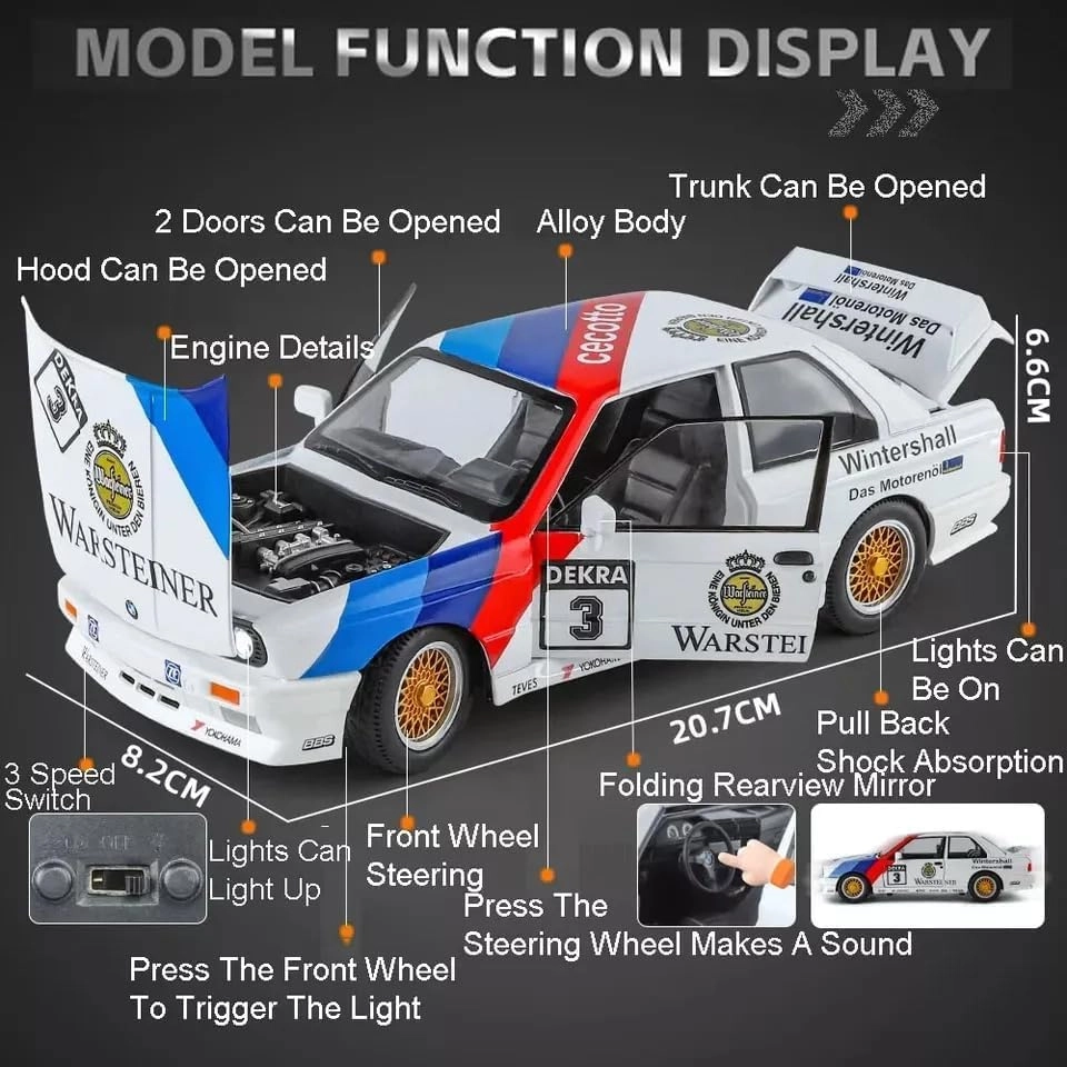 M3 E30 - 1:24 1pcs