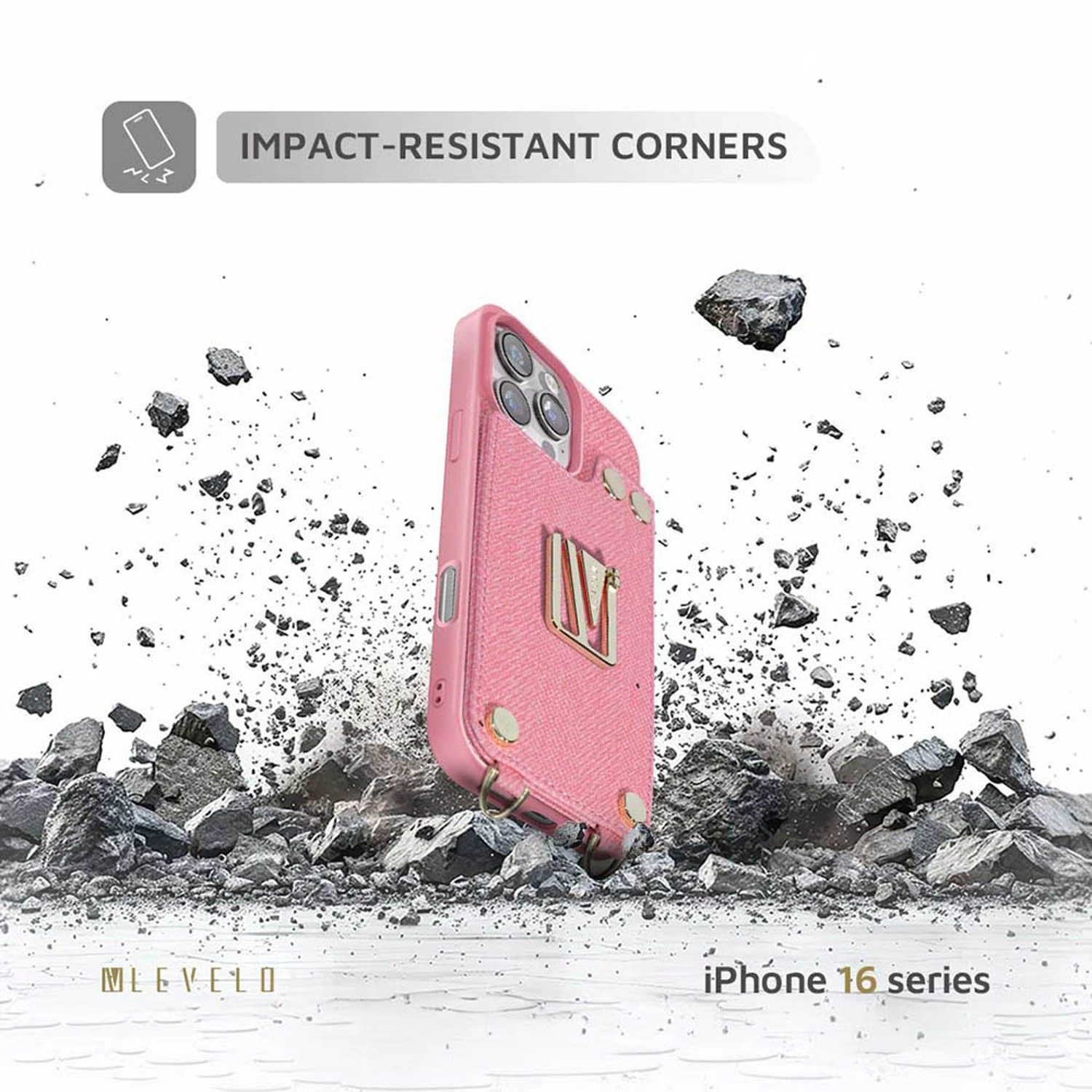 Serena Leather Case for iPhone 16 Pro Max