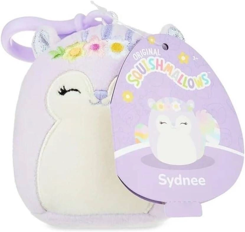 Sydnee The Squirrel 9 cm Clip-On Plush Toy