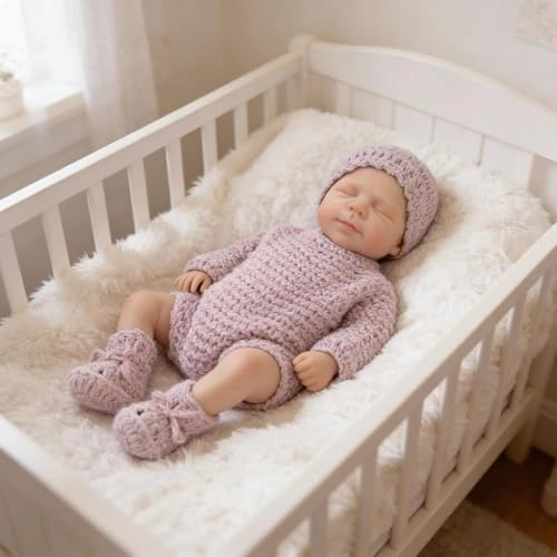 Reborn Baby Doll - 12 inch Full Silicone Girl Ages 3+