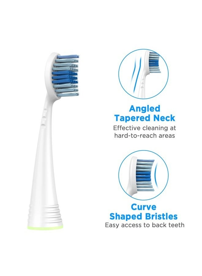 Replacement Toothbrush Heads - White 10 Count