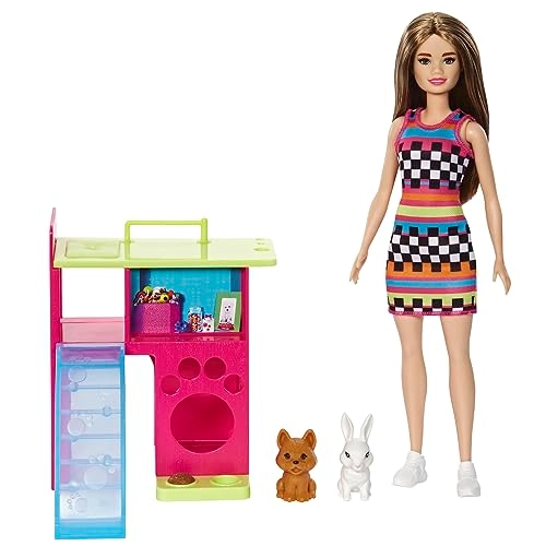 Doll with Pets - Multicoloured Ages 3+