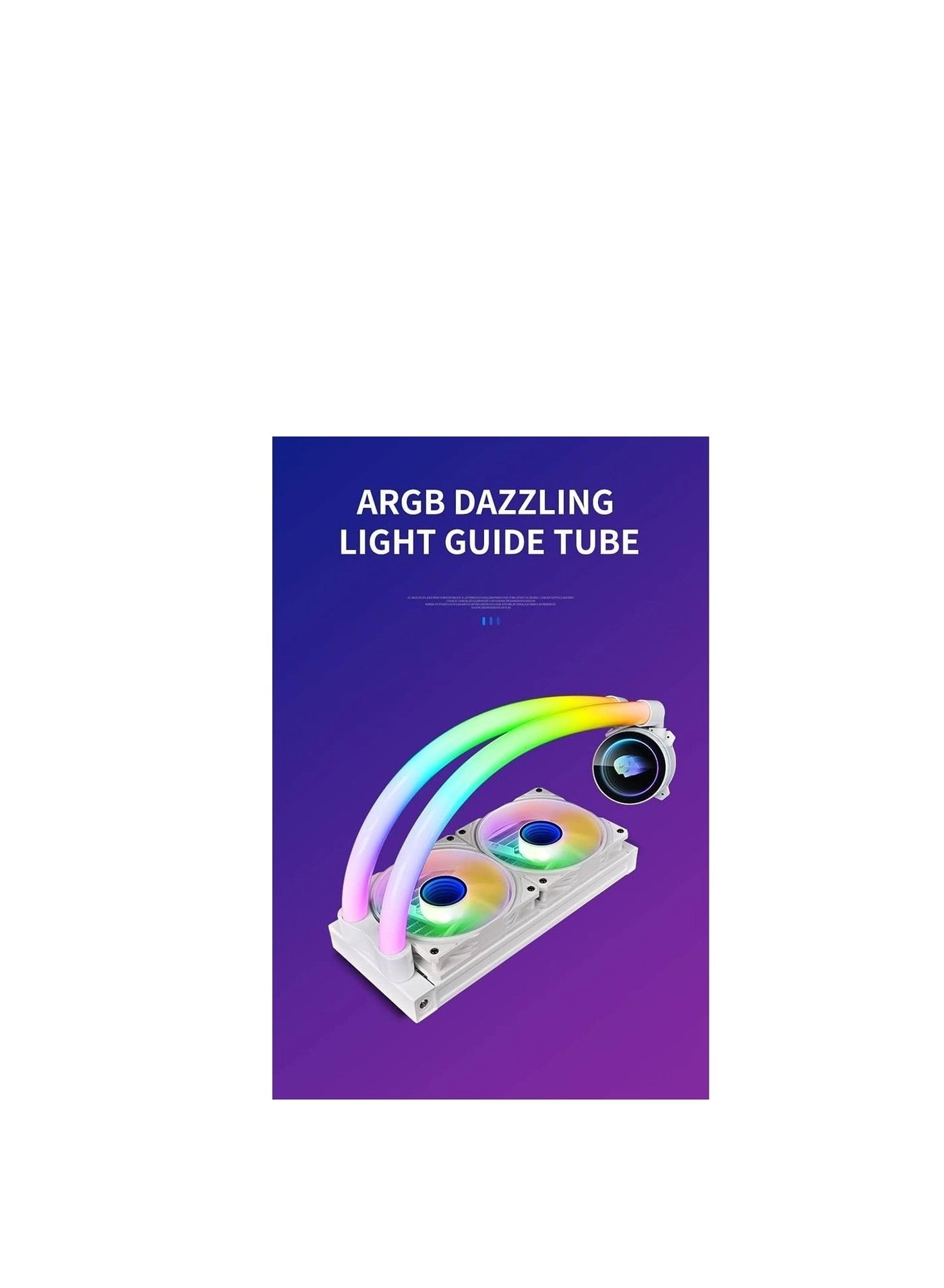 Neon Mirror Artic - Dual 120mm