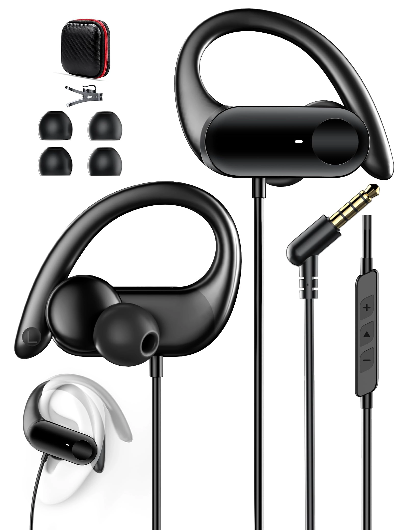 Over Ear Earbuds - Wired Earbud