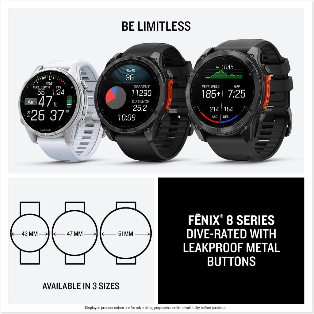Fenix 8 51mm Titanium