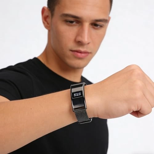 sqvn06zmk1-11 - Slim Smart Bracelet IPX8 Black