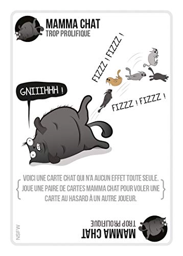 Exploding Kittens: NSFW Edition - Card Game (French)