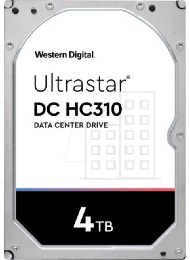 Ultrastar DC HC310 3.5" 7200rpm 256MB SATA 6Gb/s (HUS726T4TALA6L4) - 4TB