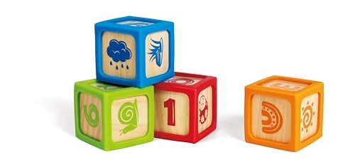 Grip-N-Stack Smart Blocks - Suitable for 6 months to 2 years 4 Pcs