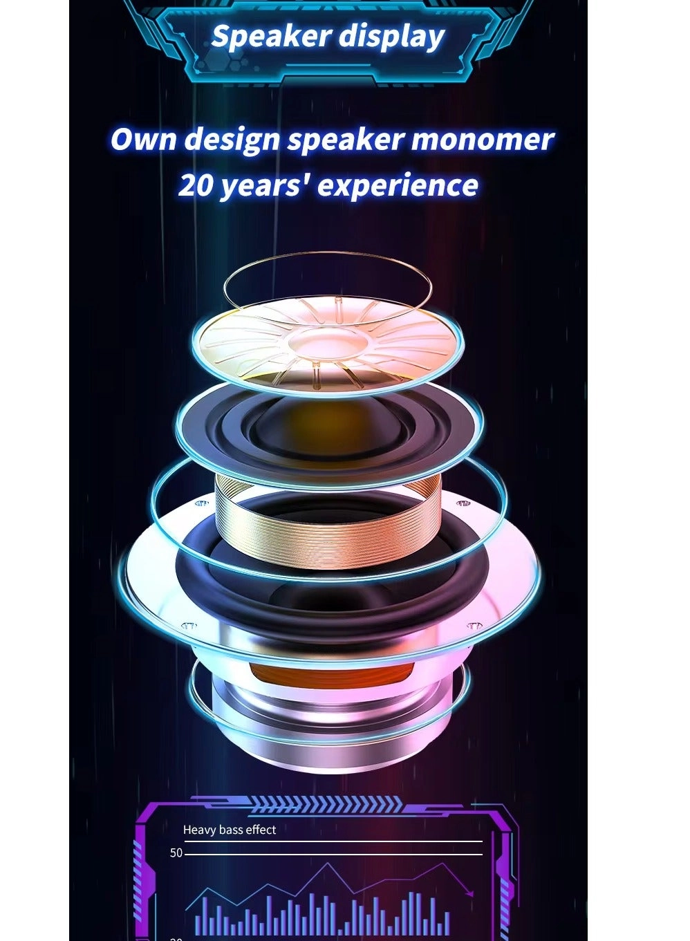 Outdoor Waterproof Wireless Portable BT K15154GR Speaker