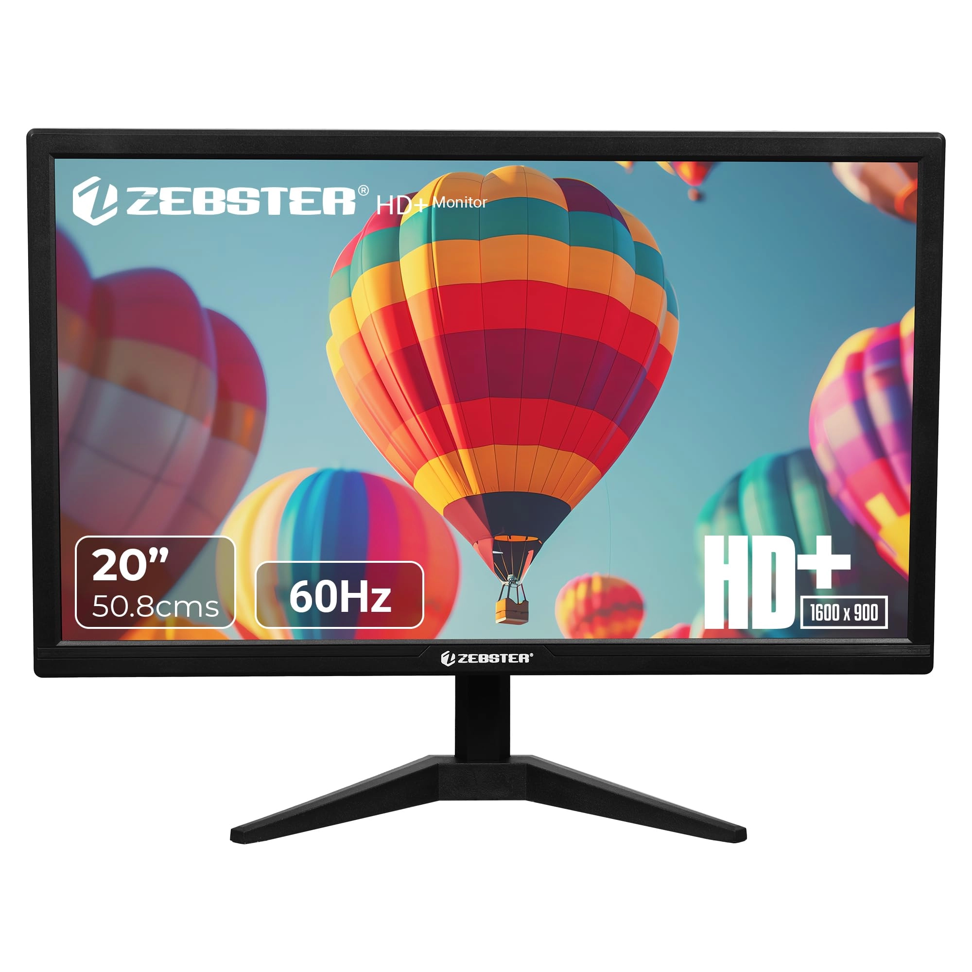 Zebronics India Private Limited Z-GV120 - 20 Inch 1600 x 900