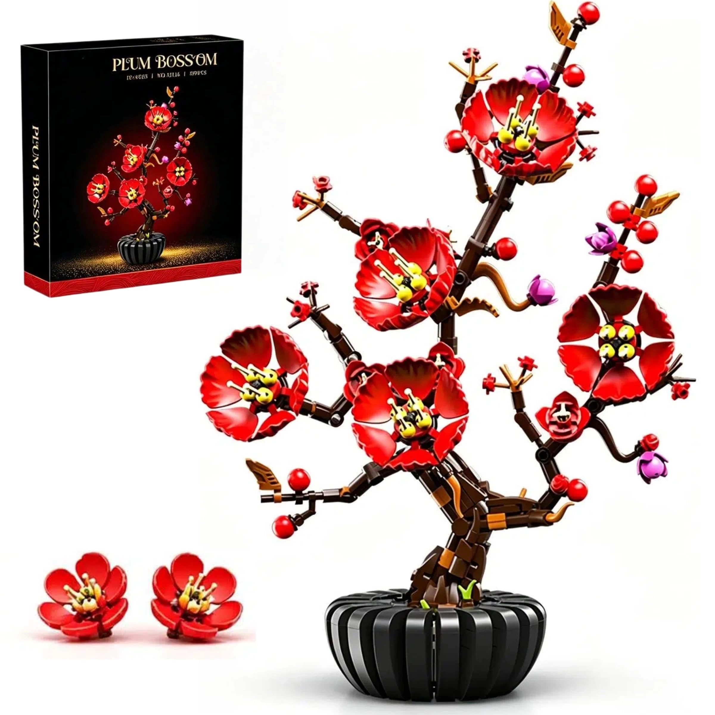 COZYMASS Flower Building Blocks 13116 - flowers 499 pcs