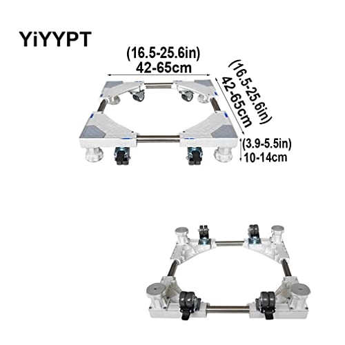 Furniture Dolly Base - 42-65cm 10-14cm 4 Wheels