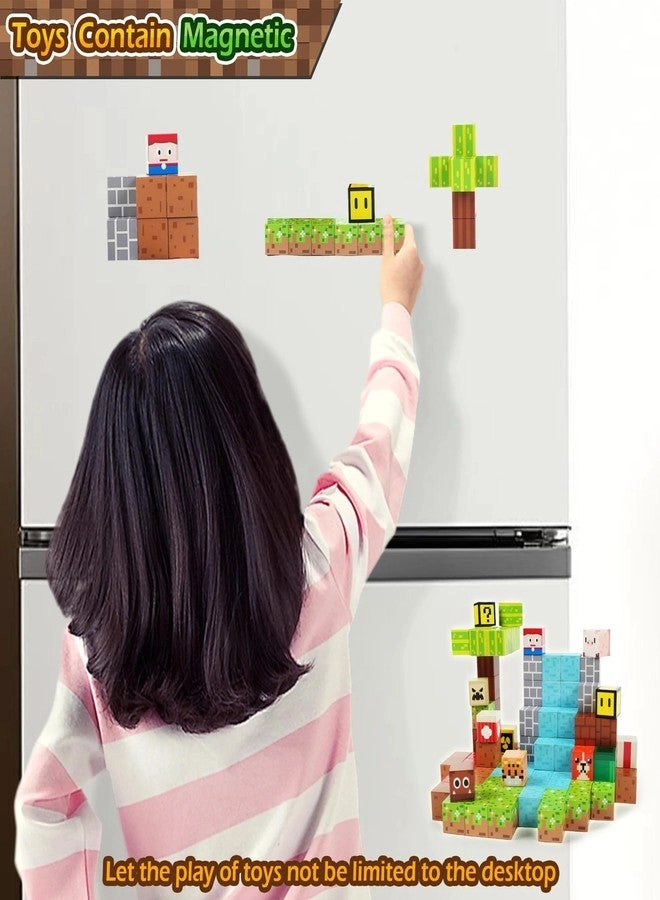 Magnetic Blocks - 100 pcs