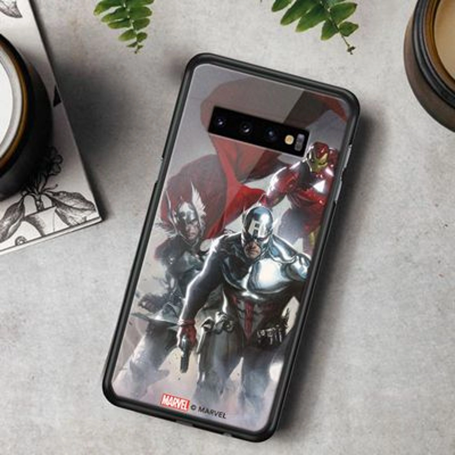 Avengers Trio Back Case for Galaxy S10