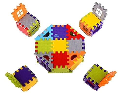 House Building Blocks - 72 pcs