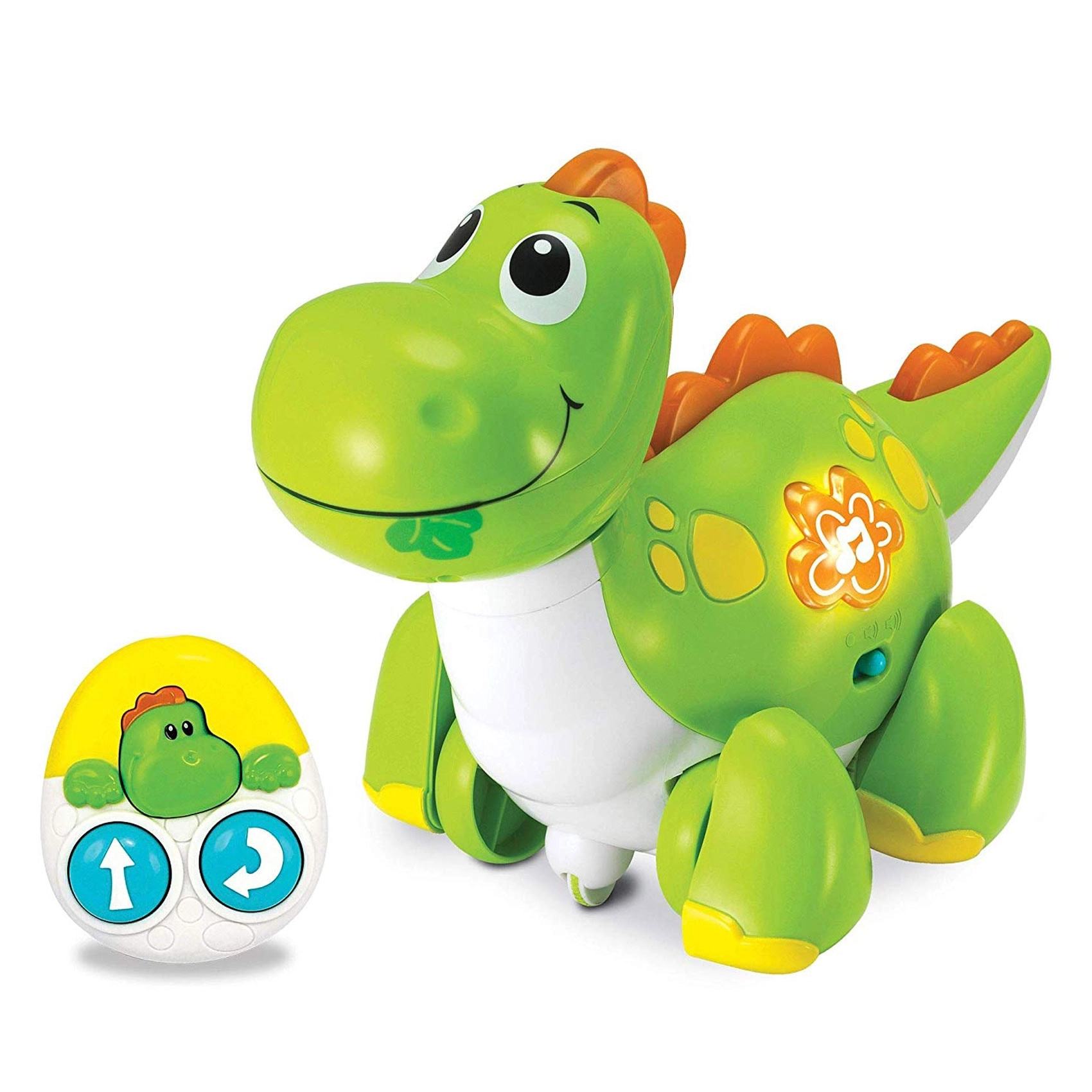 WinFun Walk With Me Dinoboo - 18 M+ 3 AA batteries required.