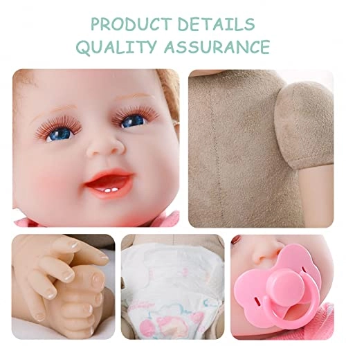 Rebirth Baby Doll - 22 Inch Weighted Yellow Short Hair Ages 3+