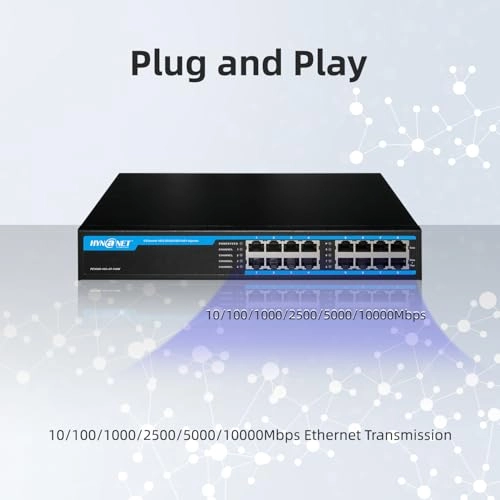 PE908 - 8 150W 52V DC IEEE 802.3af IEEE 802.3at 10/100/1000 Mbps