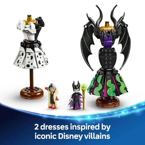 Disney Maleficent's and Cruella De Vil's Dresses (43262)