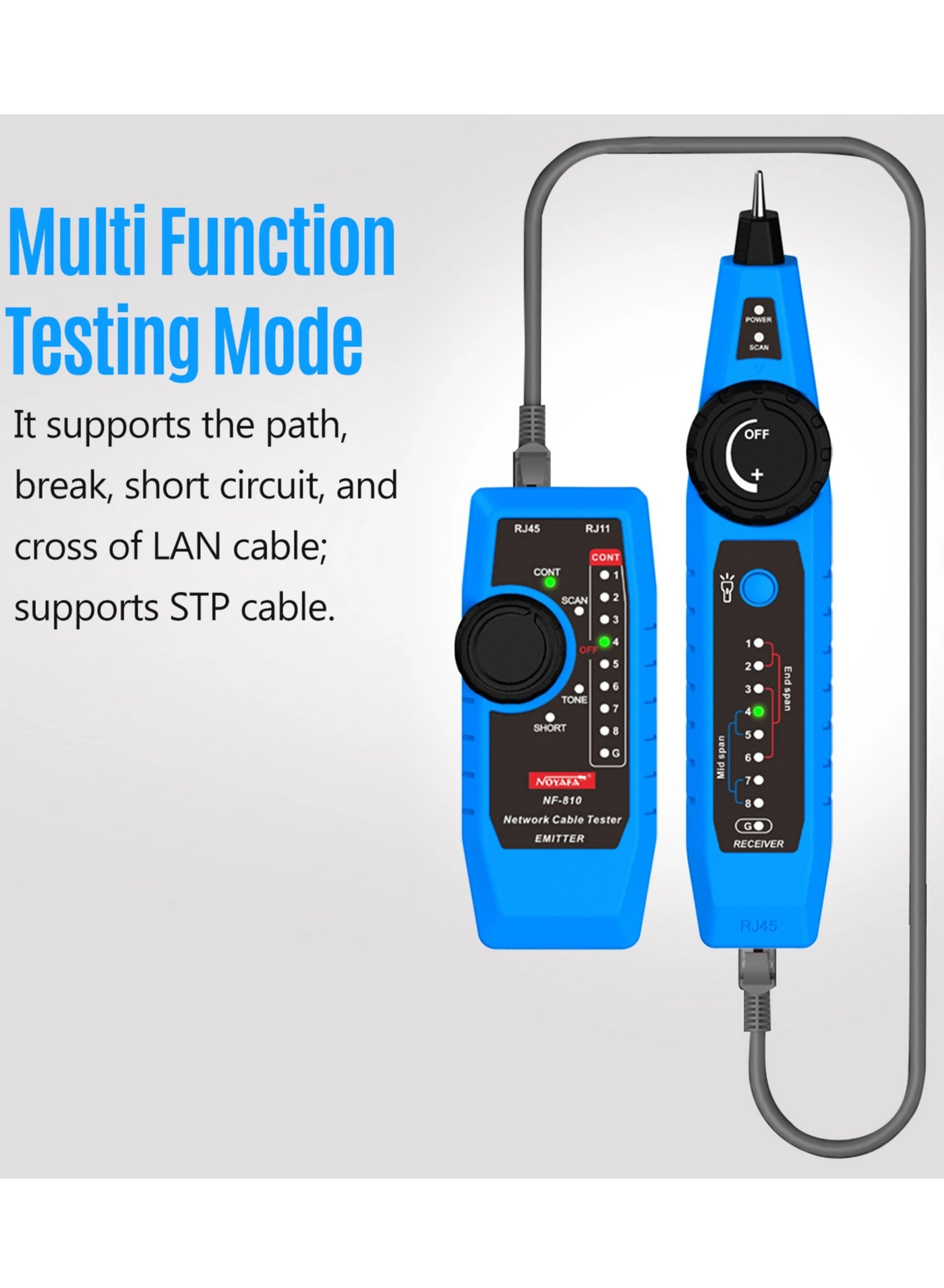 NF-810 - RJ11 RJ45 PoE