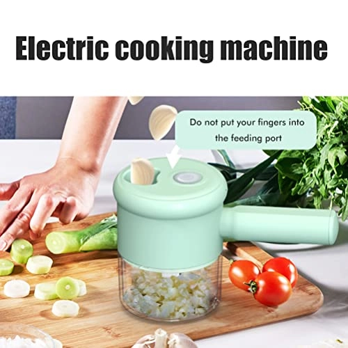 Portable Electric Garlic Grinder - 280ml about 40W