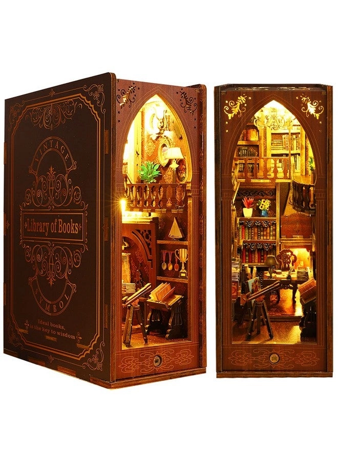 MAGQOO Book Nook Kit - Diy 3D Wooden Puzzle