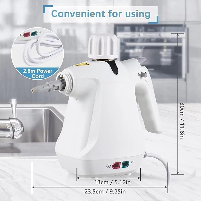 High Temperature Steam Cleaner - 1000W Handheld