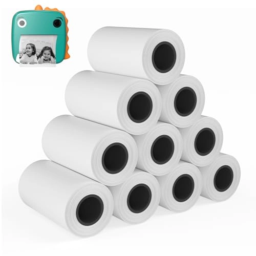 Kids Instant Camera Paper Refill - 10 Rolls 2.2"x1.1"