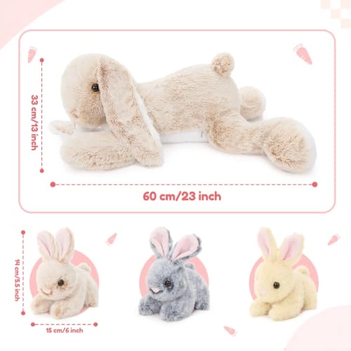 Rabbit with Baby in Belly - 60 cm