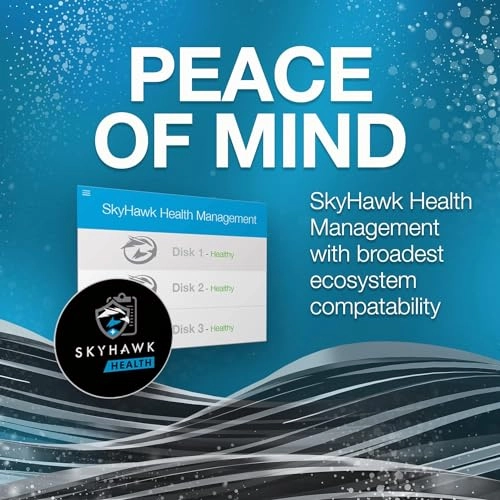 SkyHawk 3.5" 5400rpm 256MB SATA 6Gb/s (ST4000VX016) - 4TB