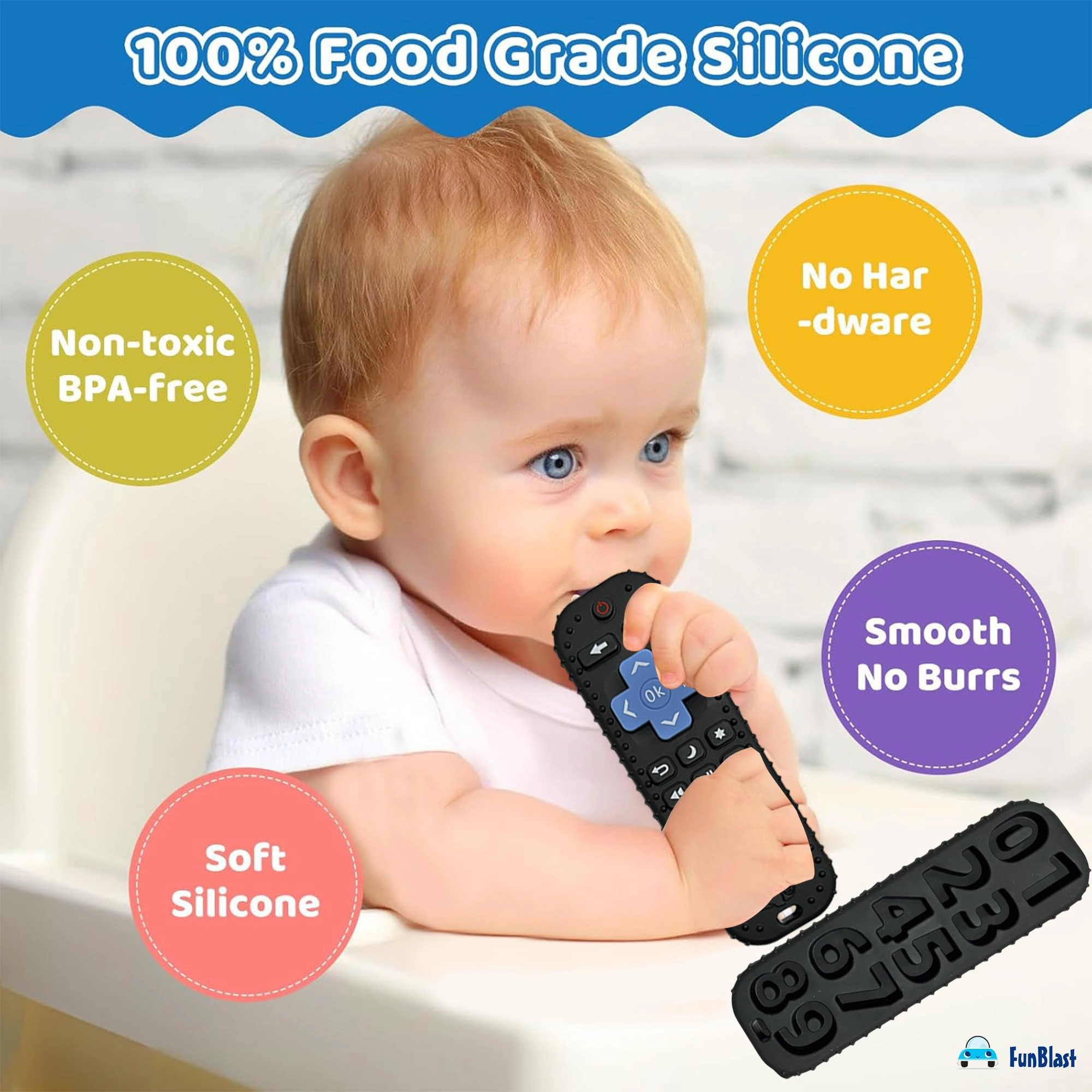 Remote Teether - Silicone
