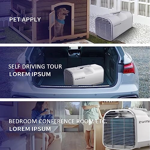 Portable Mini Air Conditioner - 1400W