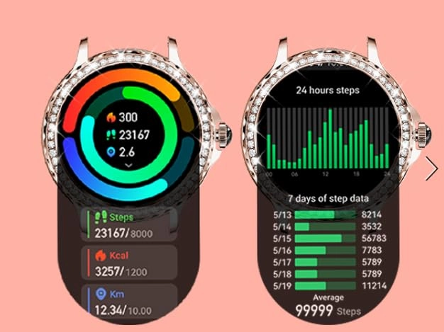 Smart Watches for Women GPS