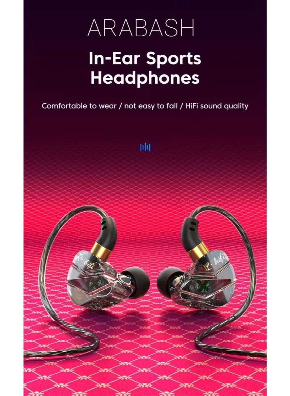 Arabash HIFI Earphones Wired Earphone