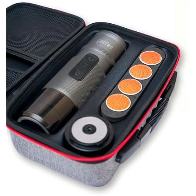 Portable Espresso Machine - Rechargeable 18-Bar 80ml