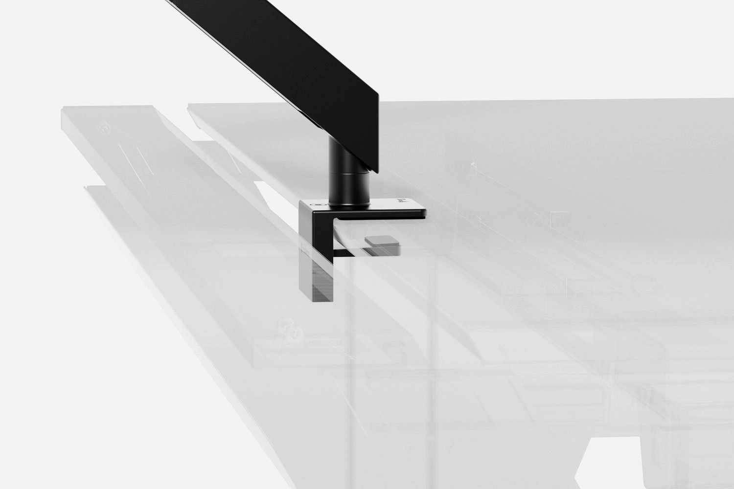 MAGNUS - Single Monitor Arm Black